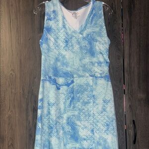 Silver bait Fishing Dress Size medium